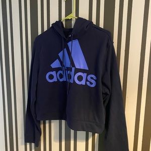 adidas crop top hoodie